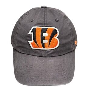 Cincinnati Bengals Hat 47 Brand Men's‎ One Size Gray Adjustable NFL